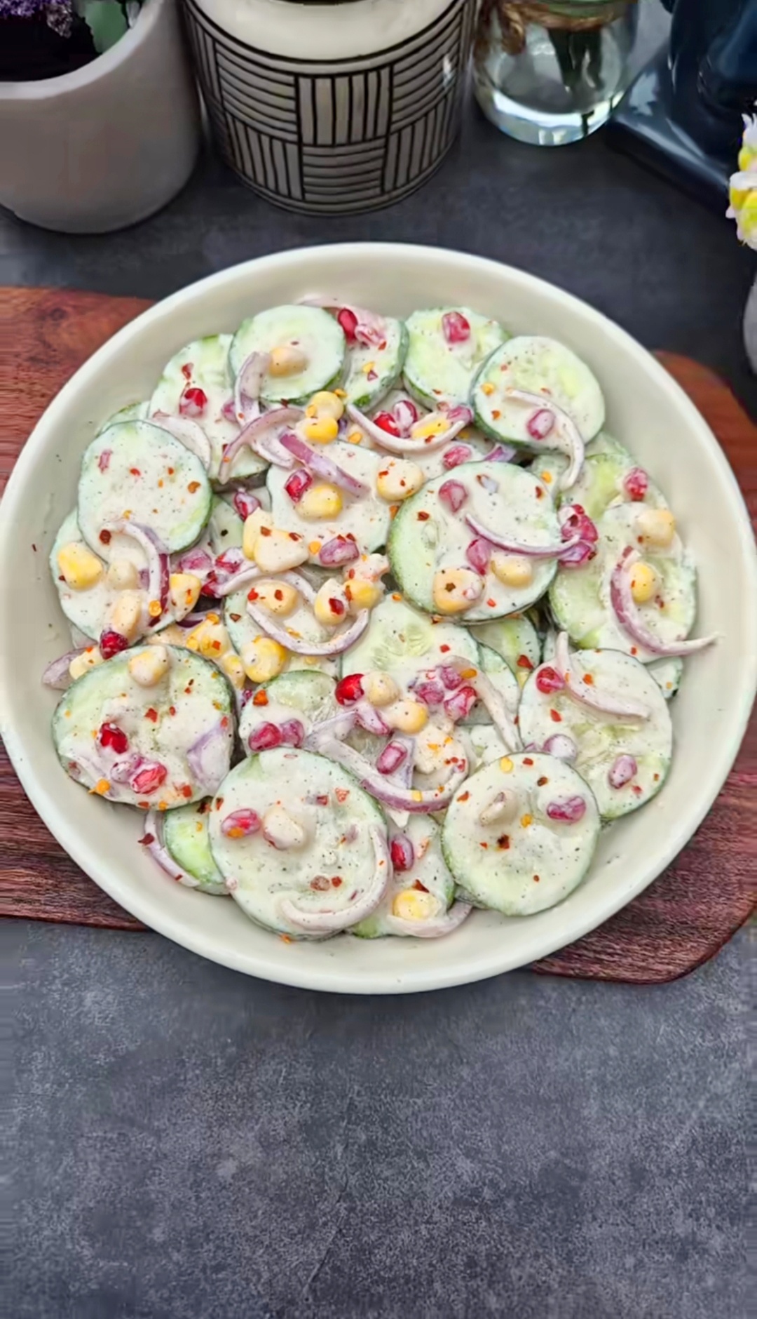 Creamy Cucumber Salad